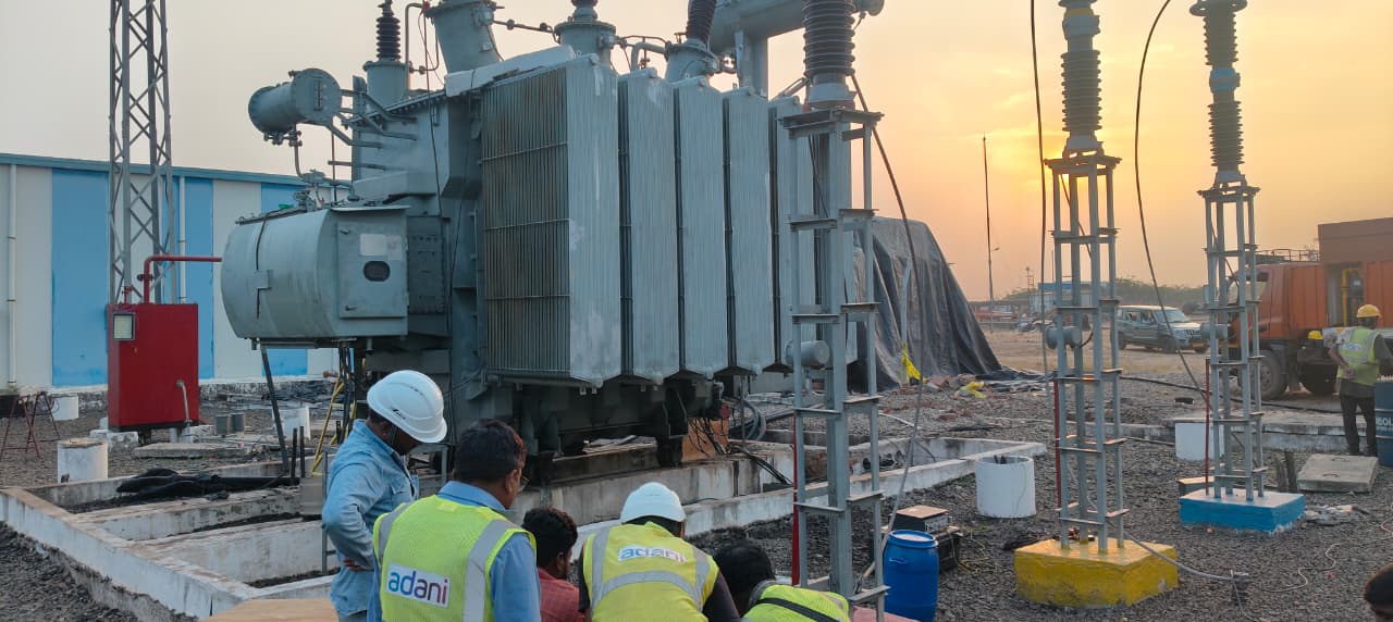 Transformer Unloading and Placement